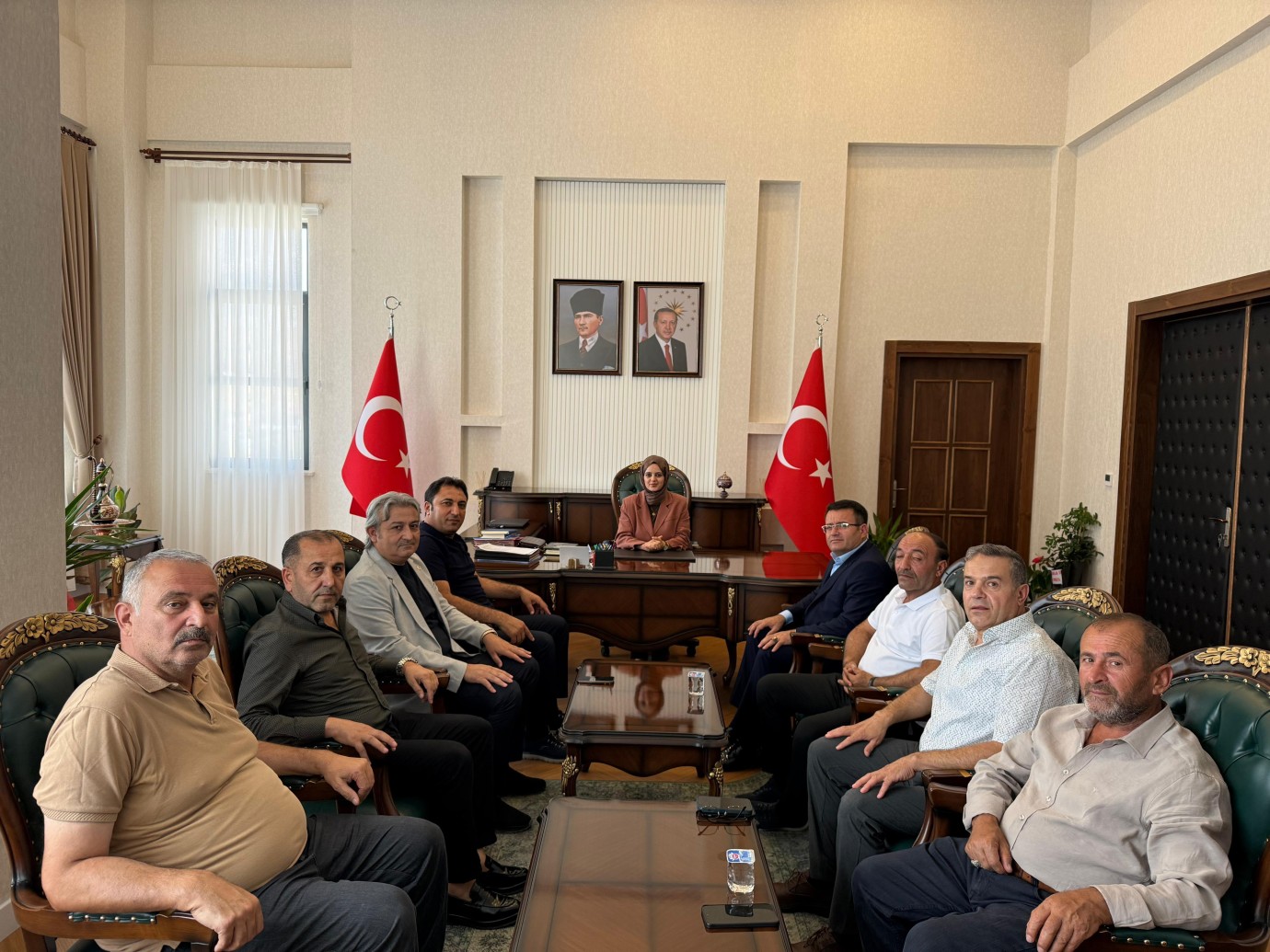 Başkan Cengiz’den Kaymakam Bayguş’a ziyaret